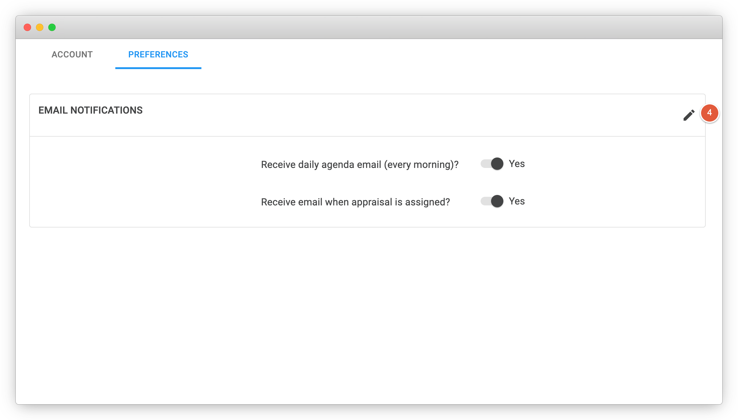 Change your email preferences 4 Image