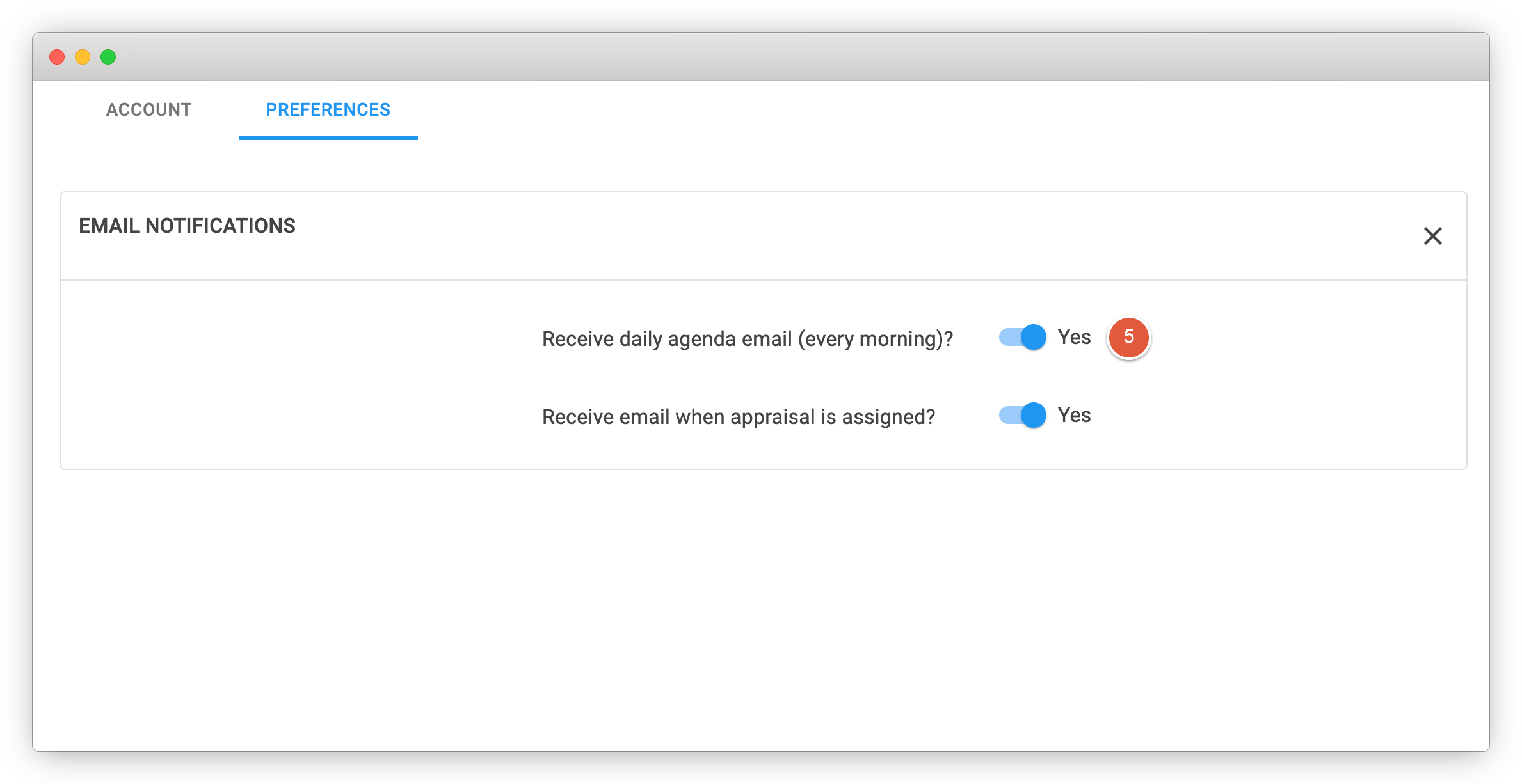 Change your email preferences 5 Image