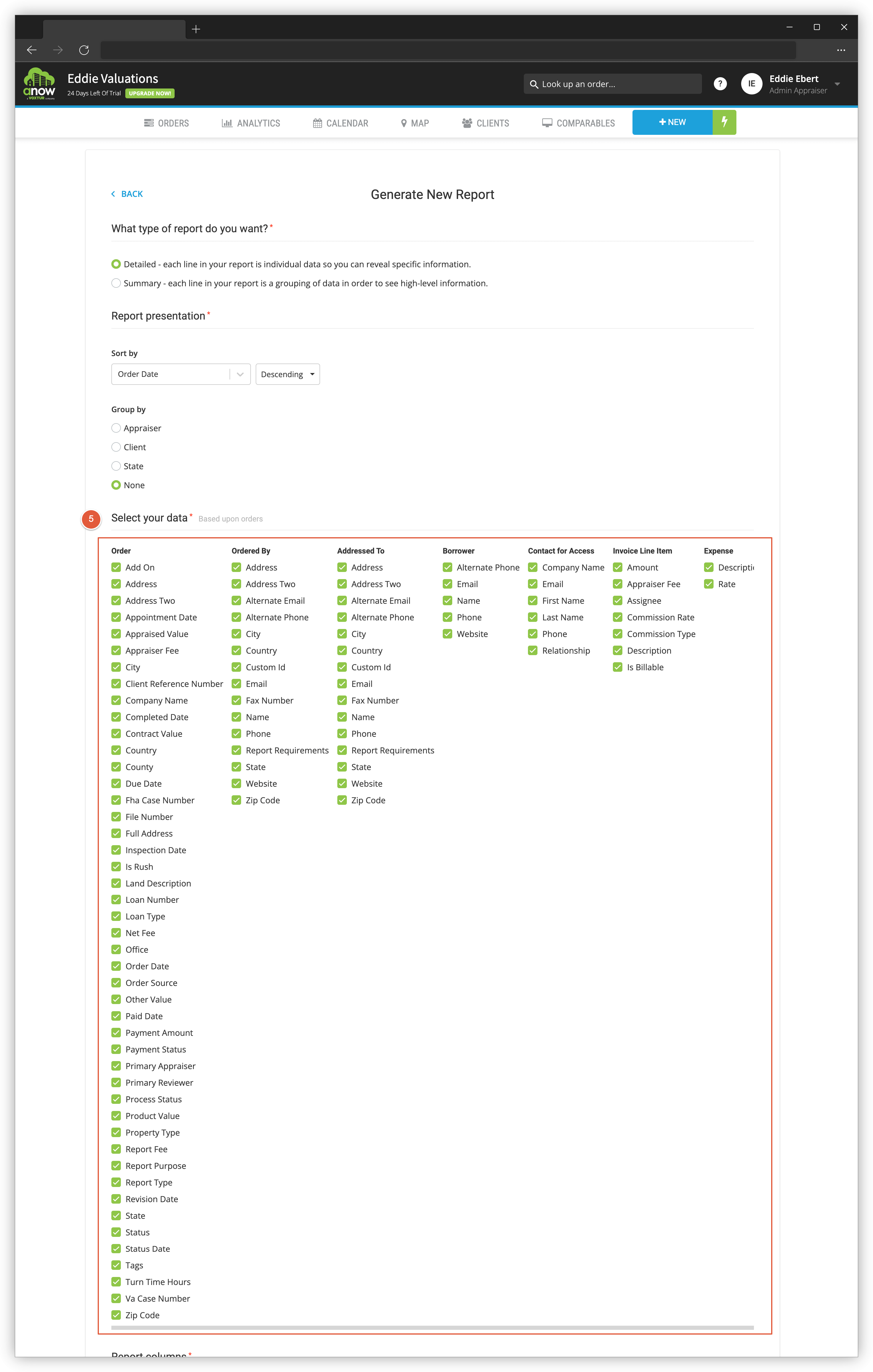 Export your orders from Anow 5 Image